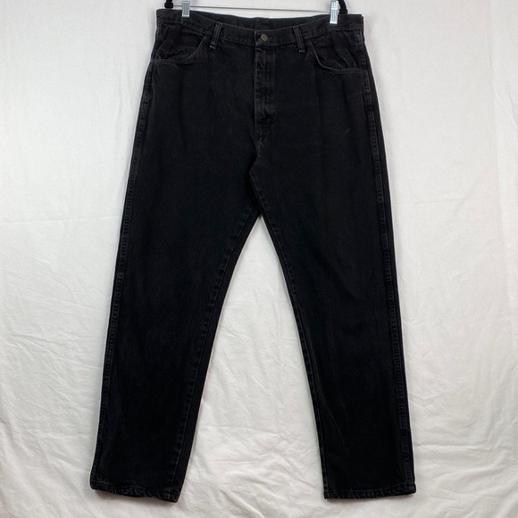 Rustler Black Jeans Classic Relaxed Fit - Picture 1 of 10
